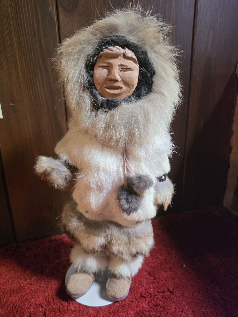 Vintage Memeluck Alaskan Native Handmade Arkadik Doll